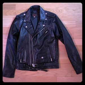 Leather Moto Jacket - Urban Outfitters